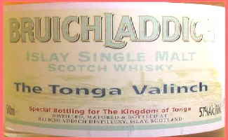 BRUICHLADDICH THE TONGAN VALINCH 001 BRUICHLADDICH THE TONGAN VALINCH 001