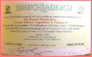 BRUICHLADDICH THE TONGAN VALINCH 002 BRUICHLADDICH THE TONGAN VALINCH 002